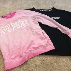 Pink sweatshirt bundle